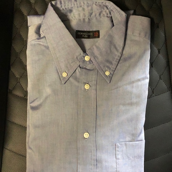 NWT $407 Corneliani 16 Shirt Large - Picture 1 of 4